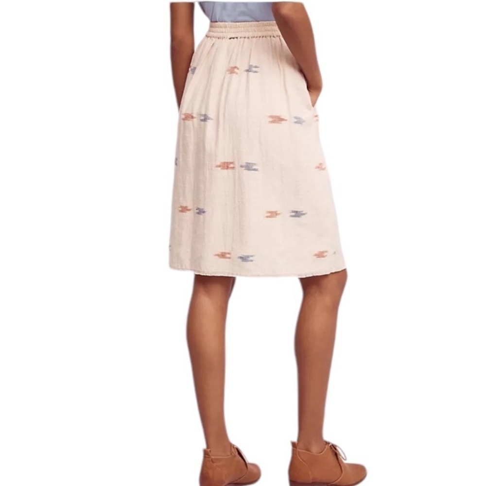 Anthropologie The Odell’s Berdine Ikat Printed Skirt - Picture 2 of 9